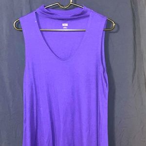 Purple dressy tank